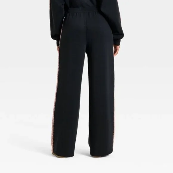 Airy Sleek Lace Detail Track Pant - Picture 2 of 3